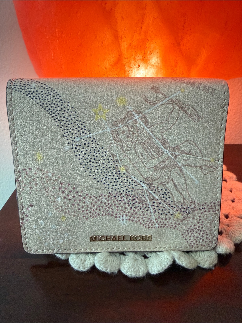 Michael Kors Gemini Zodiac Fold Wallet